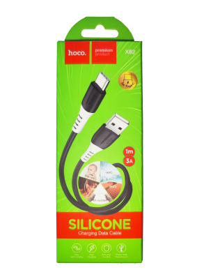 Кабель Hoco X82 Type-C Black (100см)